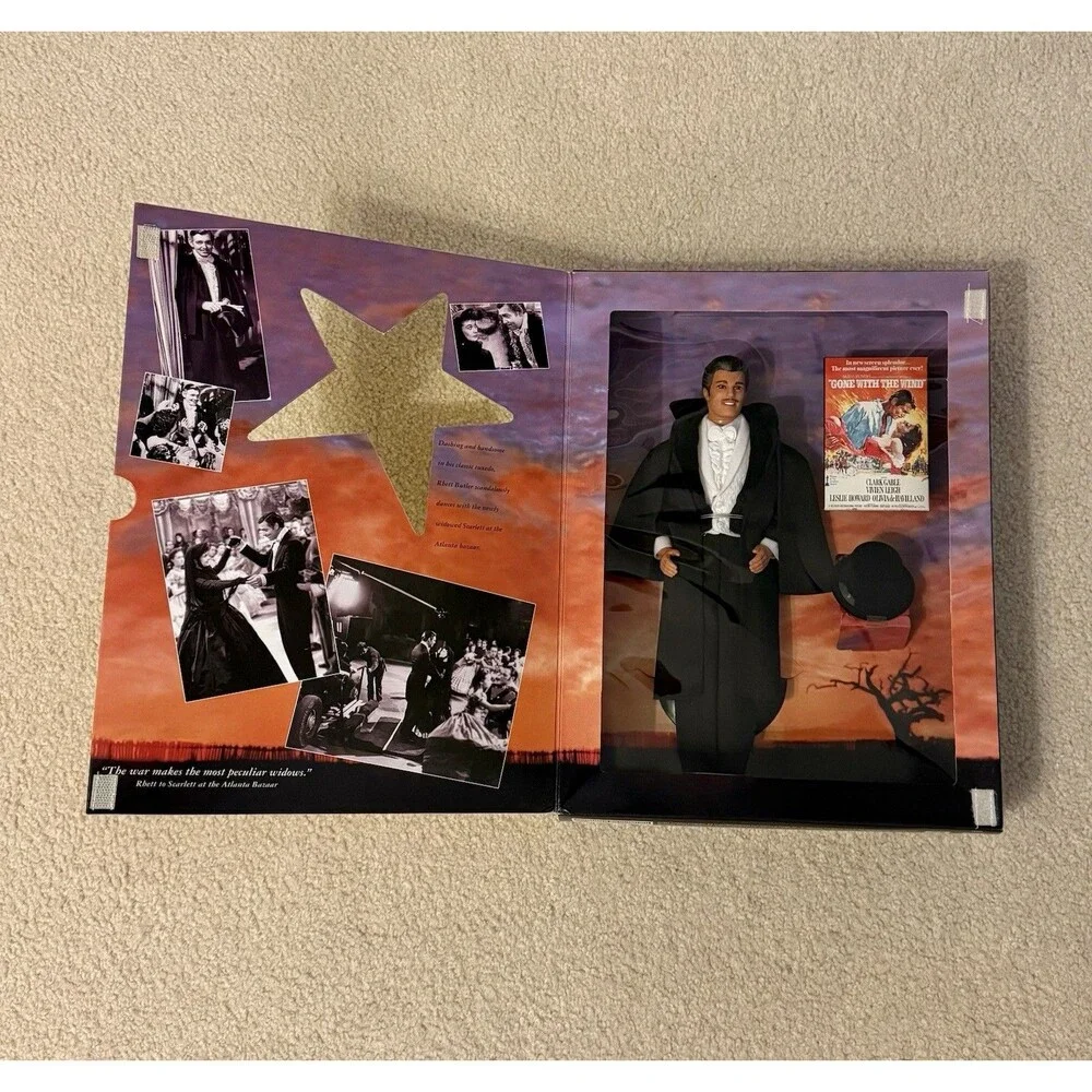 Rhett Butler Ken Barbie Doll 1994 Mattel Hollywood Legends Collection 12741 NEW
